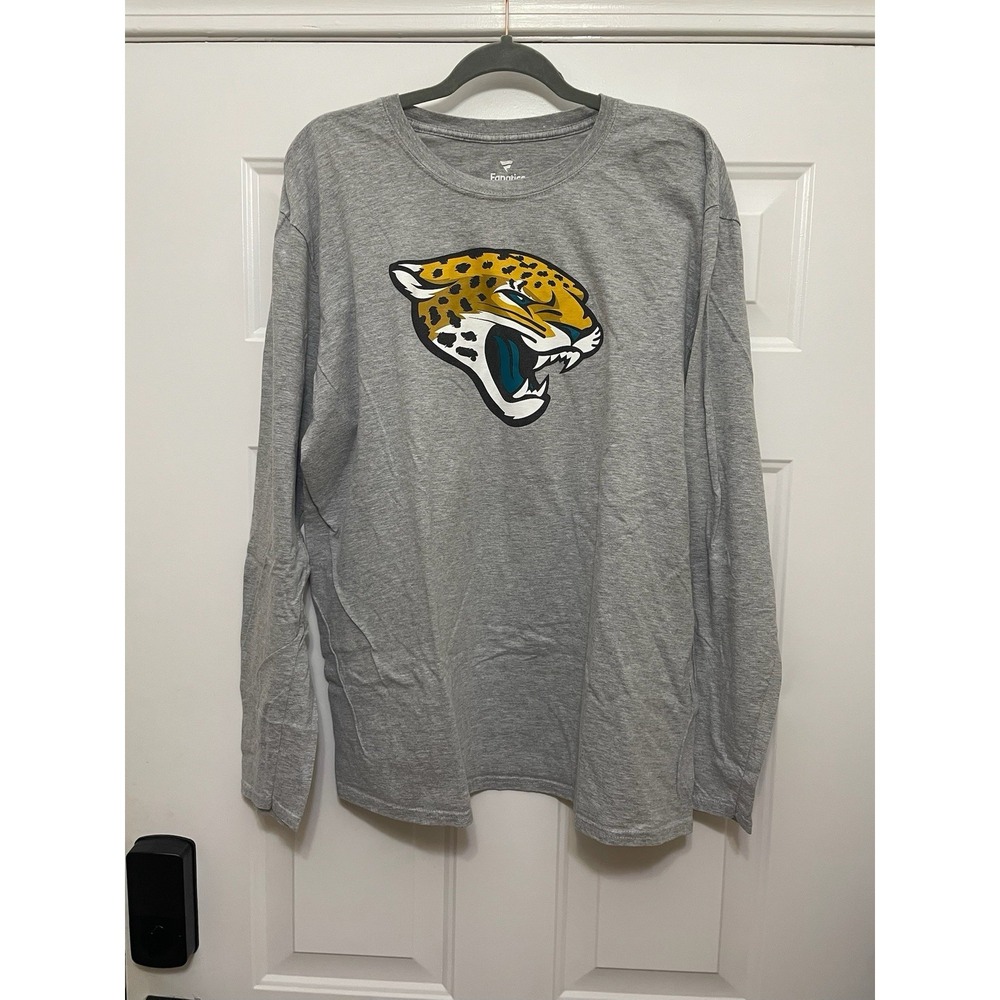 Jacksonville‎ Jaguars Fanatics Long Sleeve T Shirt Mens XL NFL Football Game Day